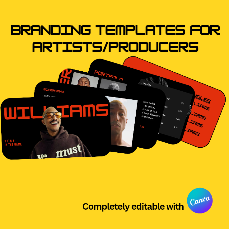 Templates for artists